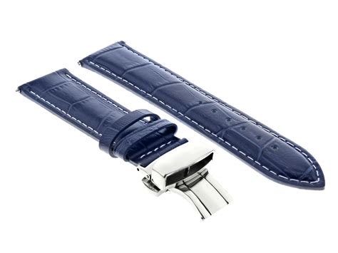 blue rubber breitling watch strap|breitling leather strap replacement.